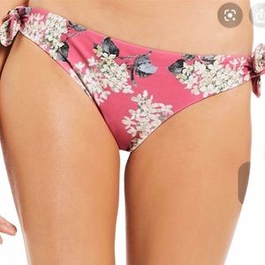 Antonio Melani Swim Fuchsia Tie Side Bikini Bottom